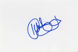 Kunal Nayyar autograph