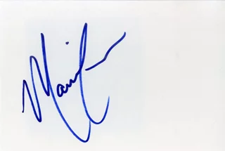 Marcia Cross autograph