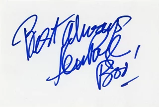 Ken Page autograph