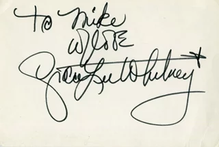 Grace Lee Whitney autograph