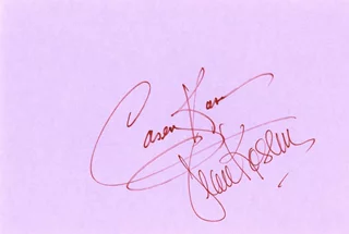 Casey Kasem autograph