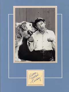 George Lindsey autograph