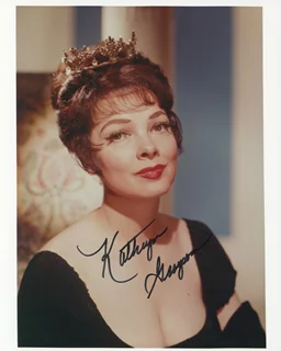 Kathryn Grayson autograph