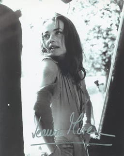 Jeanne Moreau autograph