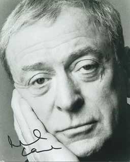 Michael Caine autograph