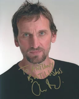 Christopher Eccleston autograph