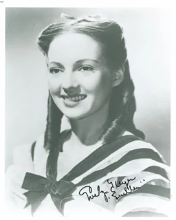 Evelyn Keyes autograph
