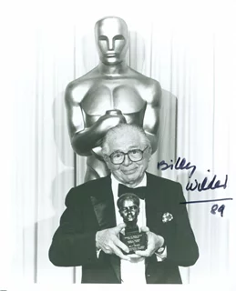 Billy Wilder autograph