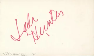 Tab Hunter autograph