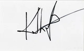 Kellan Lutz autograph