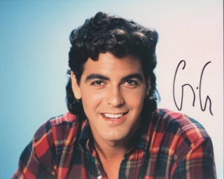 George Clooney autograph