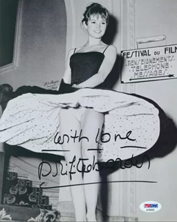 Brigitte Bardot autograph