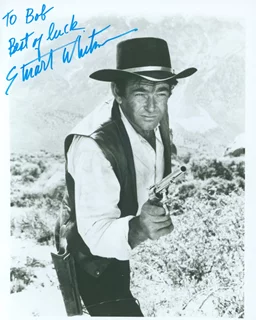 Stuart Whitman autograph