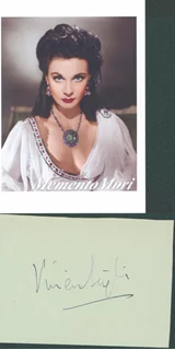 Vivien Leigh autograph