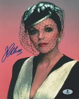 Joan Collins autograph