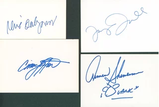 Star Trek: Deep Space Nine autograph