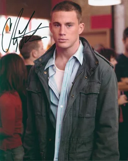 Channing Tatum autograph