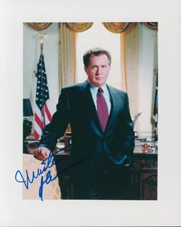 Martin Sheen autograph