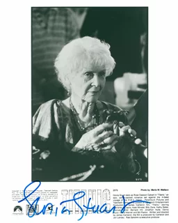 Gloria Stuart autograph
