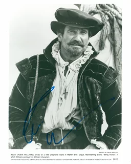 Robin Williams autograph