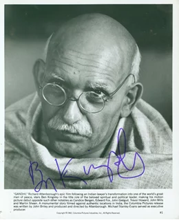 Ben Kingsley autograph