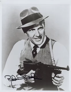 Robert Stack autograph