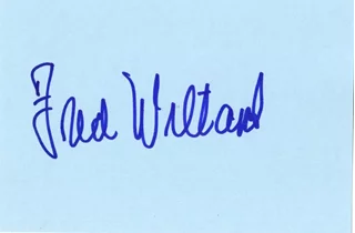 Fred Willard autograph