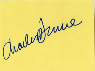 Charles Dance autograph