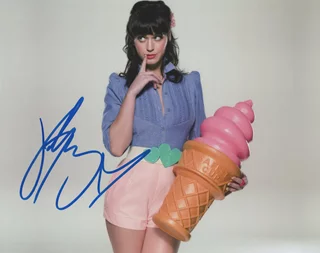 Katy Perry autograph