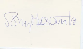 Tony Musante autograph