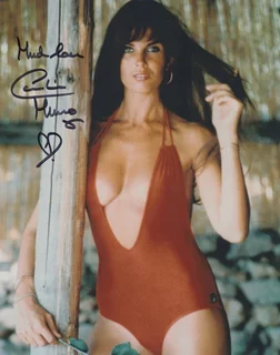 Caroline Munro autograph