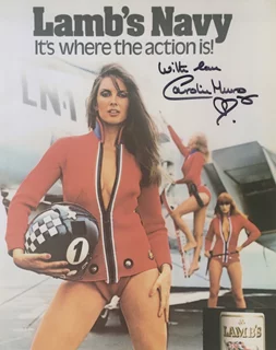 Caroline Munro autograph