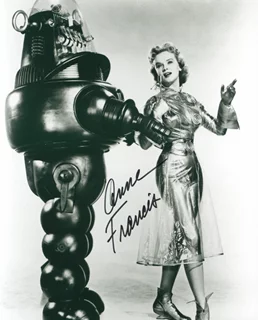 Anne Francis autograph