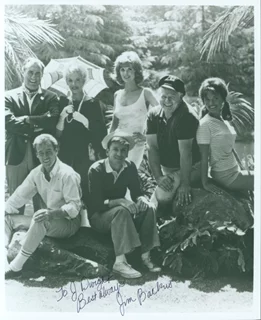 Jim Backus autograph