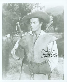 Cornel Wilde autograph