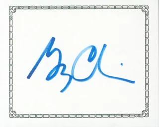 George Carlin autograph