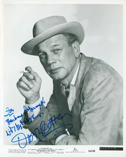 Joseph Cotten autograph