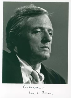 William F. Buckley Jr. autograph