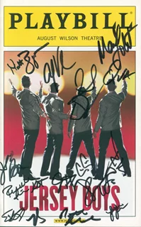 Jersey Boys autograph