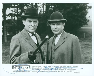 Jeremy Brett autograph