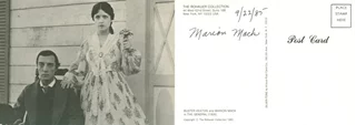 Marion Mack autograph