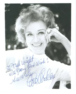 Eve Arden autograph