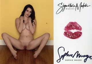 Sophie Magee autograph