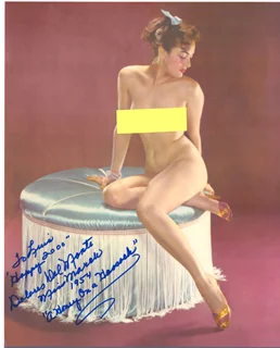 Dolores Del Monte autograph