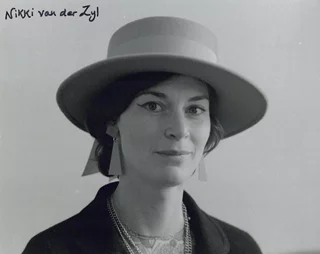 Nikki Van der Zyl autograph