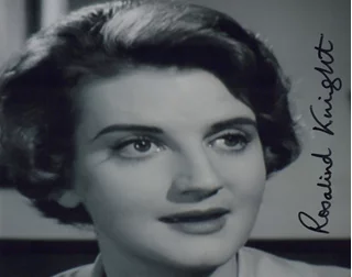 Rosalind Knight autograph