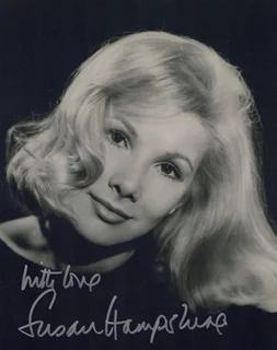 Susan Hampshire autograph