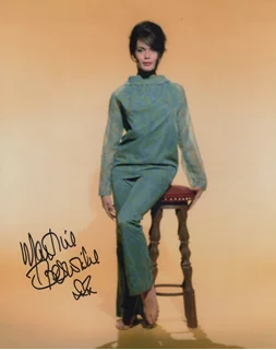 Martine Beswick autograph