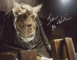 Ian McNeice autograph