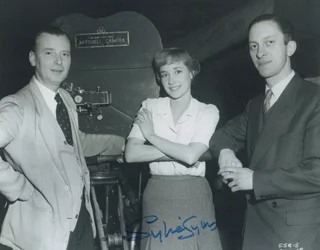 Sylvia Syms autograph